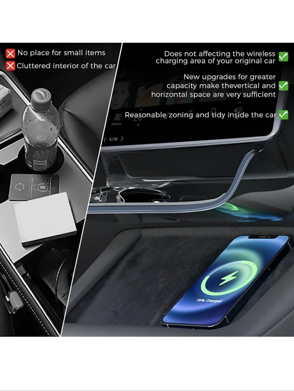 NIB TESLA MODEL 3 SCREEN STORAGE - Picture 5 of 8